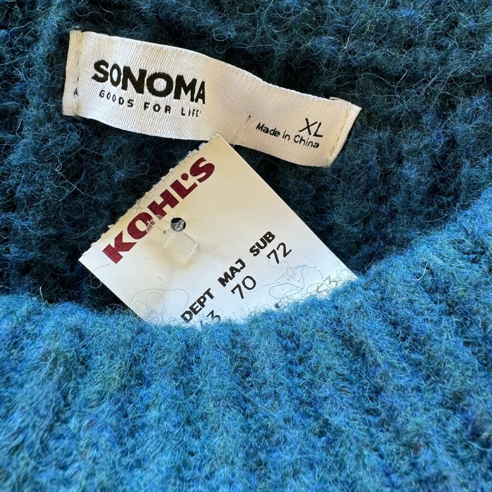 NWT super soft, lightweight,toasty warm pullover knit sweater perfect 4 fall #2 - Picture 4 of 6